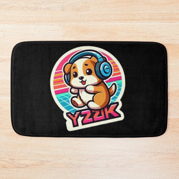 Item preview, Y2k Puppy with headphones retro designed and sold by Cutebll.