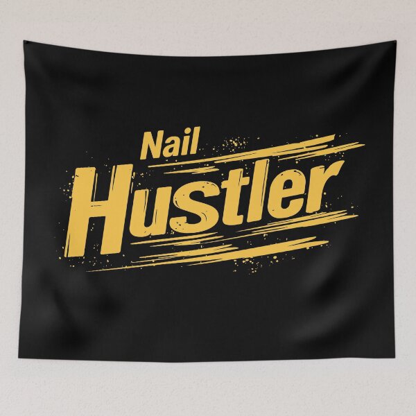 Item preview, Yellow Nail Hustler Boss designed and sold by SweetClicks123.