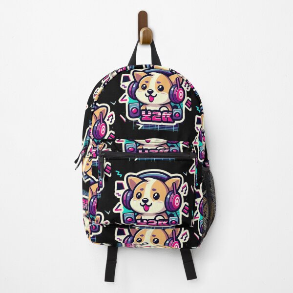 Item preview, Y2k Puppy with headphones retro designed and sold by Cutebll.