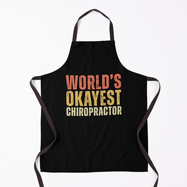 Item preview, Retro Worlds Okayest Chiropractor designed and sold by kamrankhan.