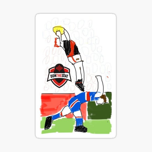 DonTheStat - VednesdayVallpaper - Moorcroft Sticker