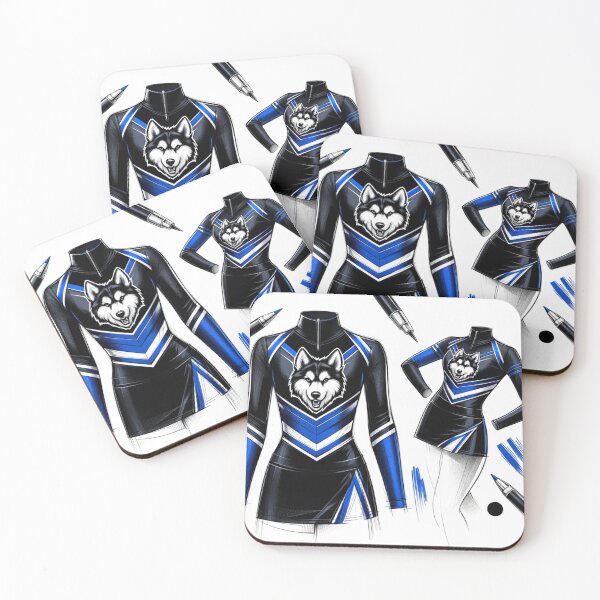 Item preview, Uniforme de Huskey - Chaqueta de calentamiento - Dibujo de moda designed and sold by AmberRoseWrites.