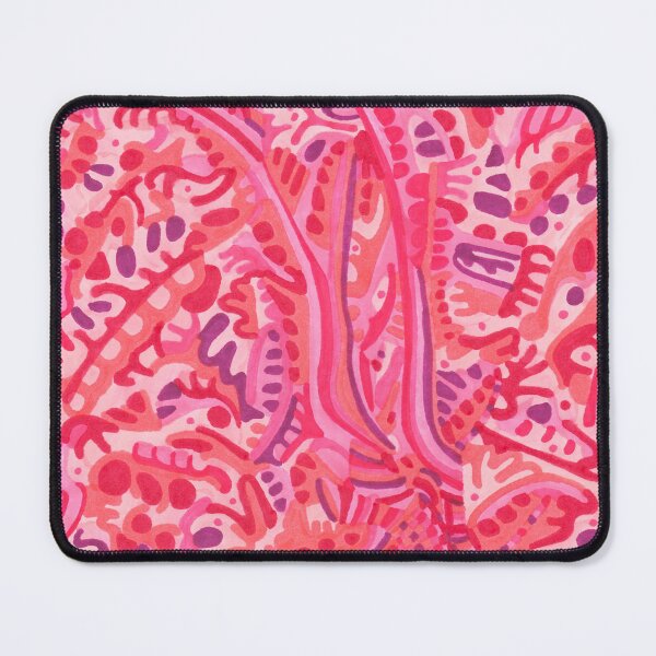 Item preview, Elk Abstract in Reds and Purples designed and sold by inklets.