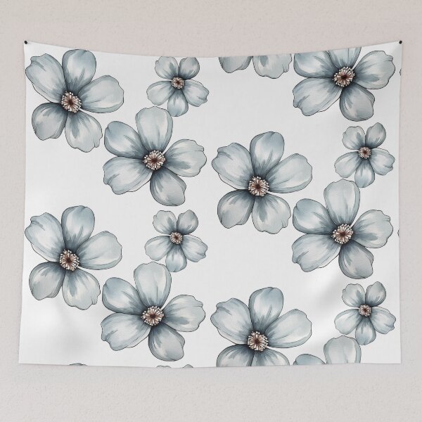 Item preview, Large Floral Pattern designed and sold by anderelbe.