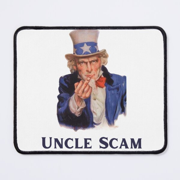 Item preview, Mocking Freedom: The Uncle Scam Satire designed and sold by Spirit47.