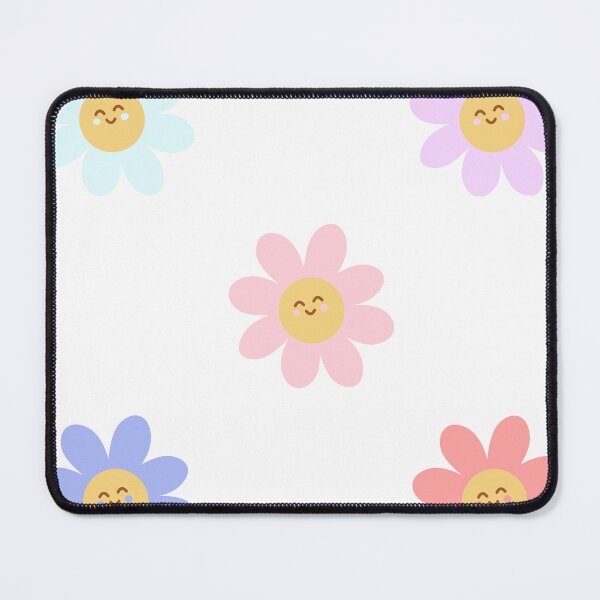 Item preview, cute happy flowers sticker pack designed and sold by printsbylana.