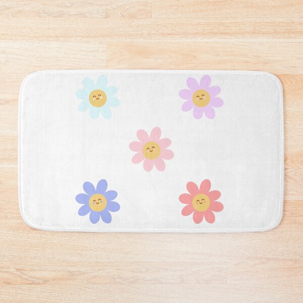 Item preview, cute happy flowers sticker pack designed and sold by printsbylana.