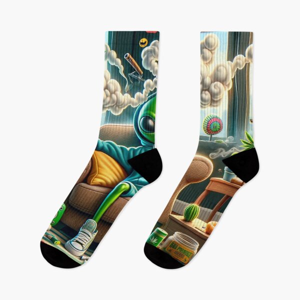 Item preview, Stoner Space Visitor: Intergalactic Lounging designed and sold by StonerAlienShop.