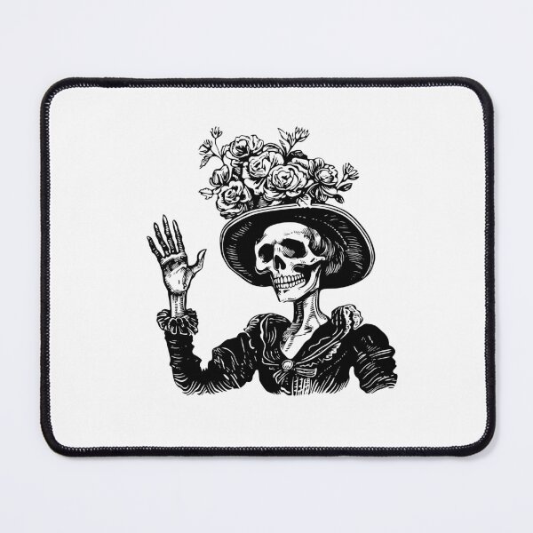 Item preview, Victorian Skull Lady Tshirt designed and sold by ldj8701.