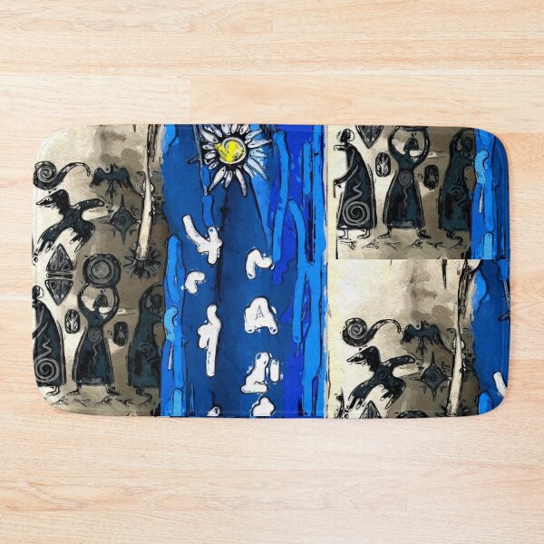 Item preview, Gray and Blue designed and sold by Family4 Art Designs.