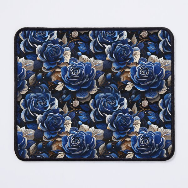 Item preview, Mesmerizing Hues Retro Blue Rose designed and sold by Dasvilo.