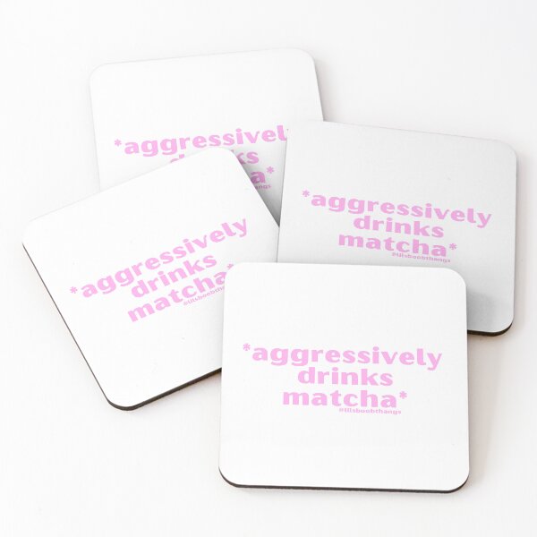Item preview, Aggressively drinks matcha. v1 | by @lilsboobthangs designed and sold by lilsboobthangs.