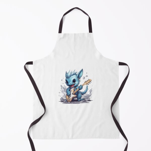 Item preview, Blue Baby Rockstar Dragon - Sticker designed and sold by kalyssa44.