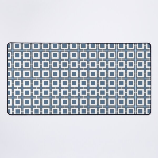 Item preview, Elegant Blue-Grey Minimalist Tile Pattern designed and sold by amaz-ing.