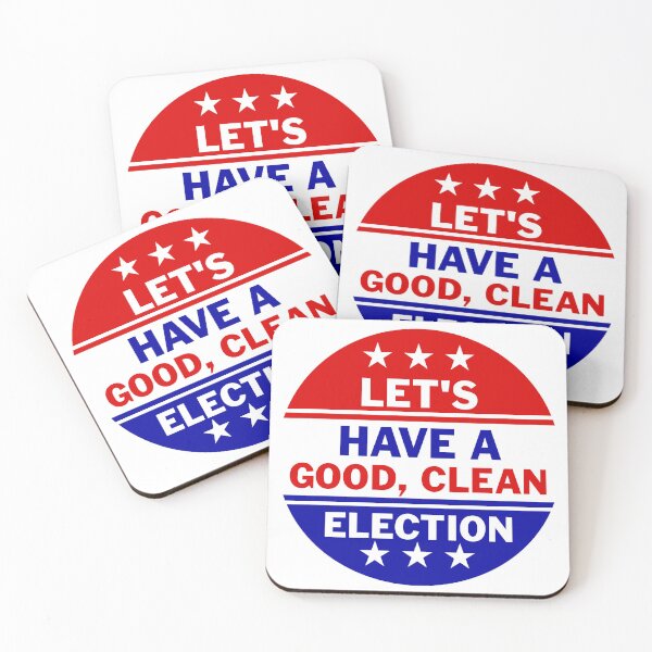 Item preview, Let's Have A Good Clean Election designed and sold by sithluke.