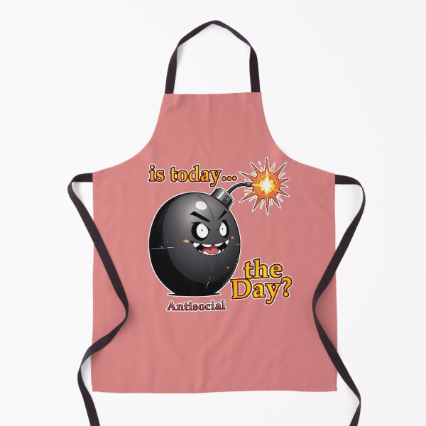 Item preview, Is today… the Day? Antisocial Cartoon Bomb designed and sold by Rogue Wizard.