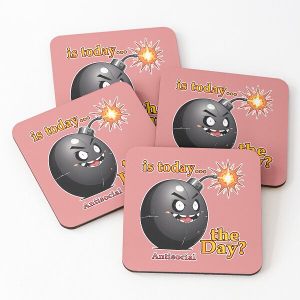Item preview, Is today… the Day? Antisocial Cartoon Bomb designed and sold by Rogue Wizard.