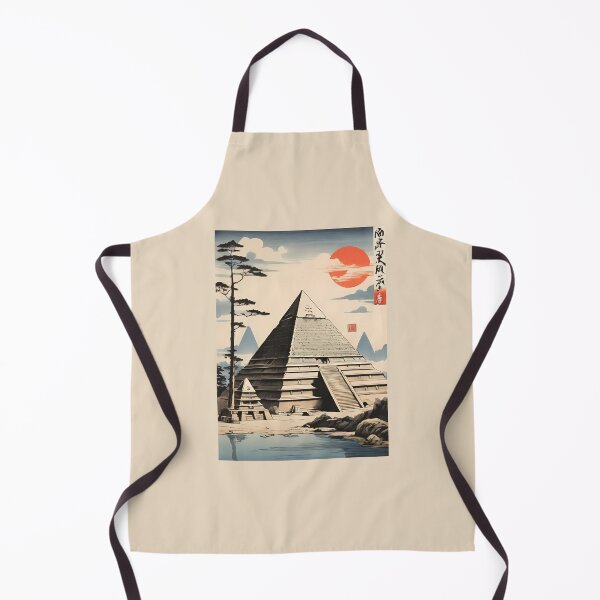 Item preview, Drawing Giza Pyramid Japanes Style designed and sold by WIKWOK.