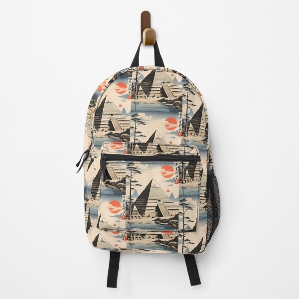 Item preview, Drawing Giza Pyramid Japanes Style designed and sold by WIKWOK.