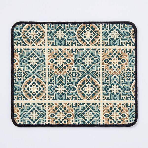 Item preview, Modern Two-Tone Islamic Tile Pattern designed and sold by amaz-ing.