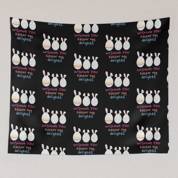 Item preview, Wishing you Easter egg delights- Easter bunny eggs t shirt-Boys Girls Kids Men youth women designed and sold by ButterflyDsgns6.