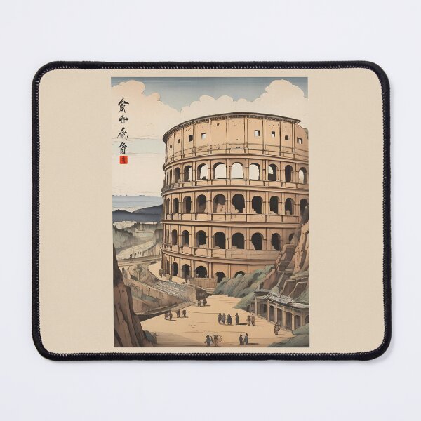 Item preview, Drawing The Colosseum Japanes Style designed and sold by WIKWOK.