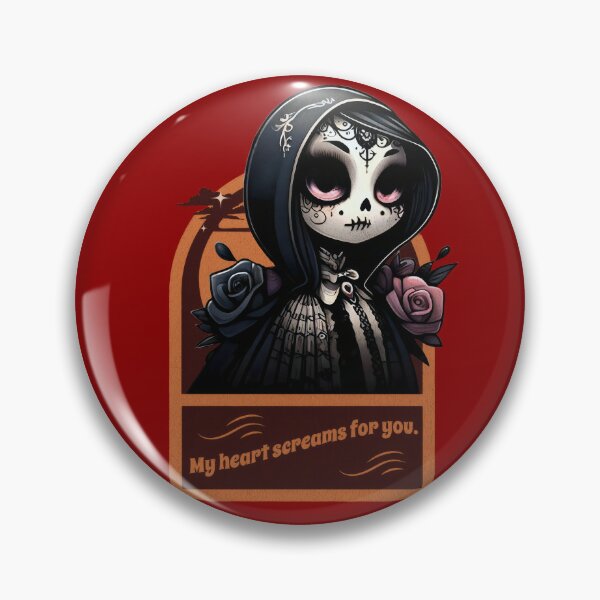 Item preview, Skeleton Goth: My Heart Screams For You designed and sold by eatmorvelopator.