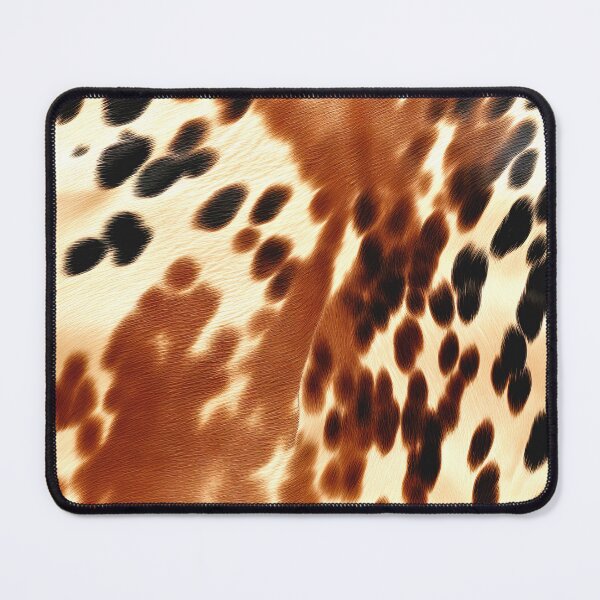 Item preview, Brown Black White Spotted Cow Hide designed and sold by HippieFarms11.