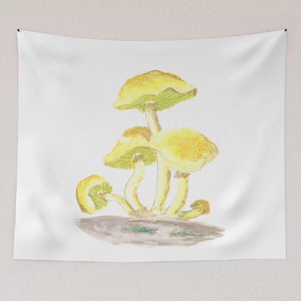Item preview, Art picture painted watercolor mushroom  designed and sold by ArtFromK.