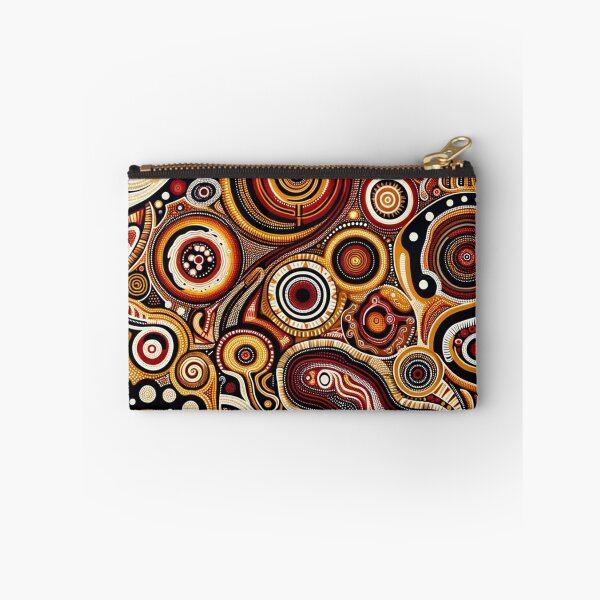 Item preview, Australian Style Abstract Dot Art Print designed and sold by PinUpPizzazz.