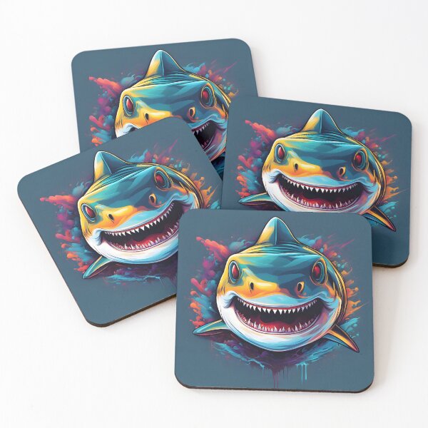 Item preview, Cool Graffiti Shark Pattern designed and sold by TheArtOfPat.