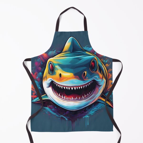 Item preview, Cool Graffiti Shark Pattern designed and sold by TheArtOfPat.
