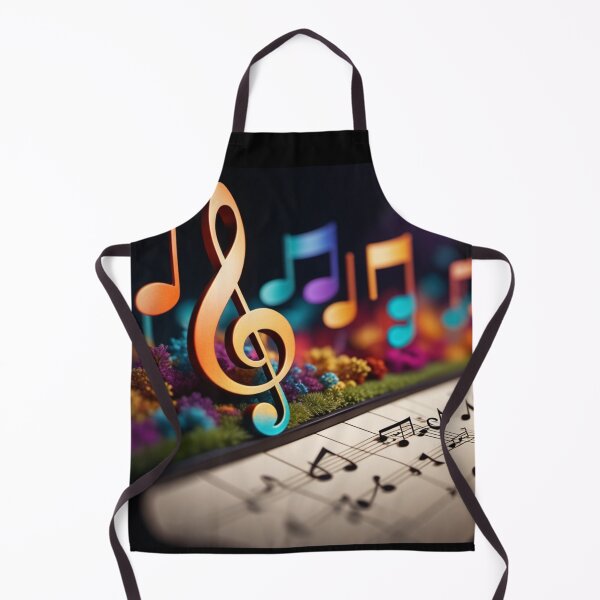 Item preview, Treble clef and score designed and sold by Artbellachi.