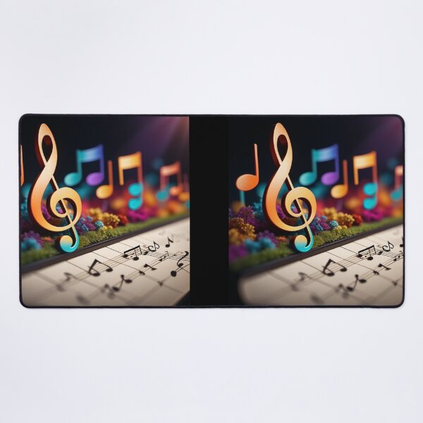 Item preview, Treble clef and score designed and sold by Artbellachi.