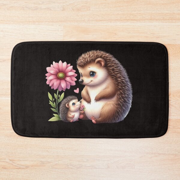Artikelvorschau, Süße Mama und Baby-Igel! entworfen und verkauft von fribabywonder.