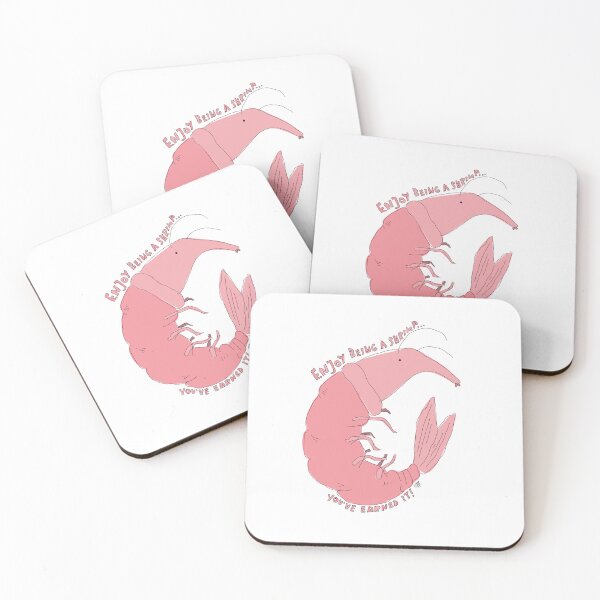 Item preview, Pink Shrimp designed and sold by thewaterflea.