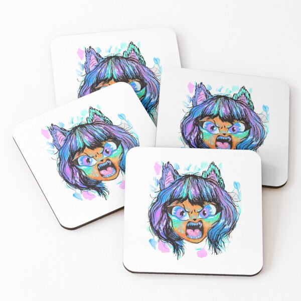 Item preview, Furry: Cat in Bright Colors designed and sold by ThinaArte.