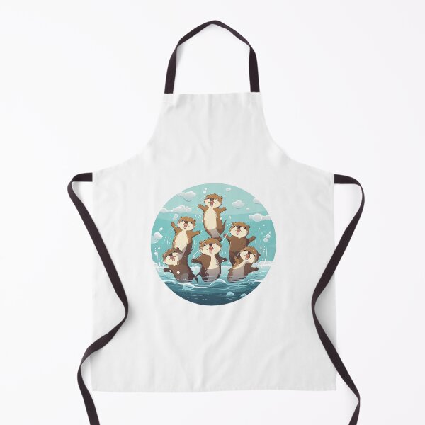 Item preview, Make a Splash! Dive into the Otter-verse with Redbubble Designs designed and sold by digizonebydas.