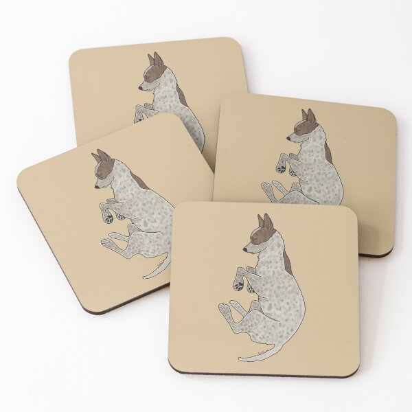 Item preview, Alfie The Sleeping Red Heeler designed and sold by sarahloou.