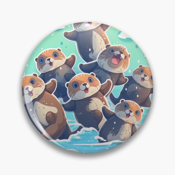 Item preview, Otter Obsessed? Redbubble Has Your Playful Aquatic Apparel & More! designed and sold by digizonebydas.
