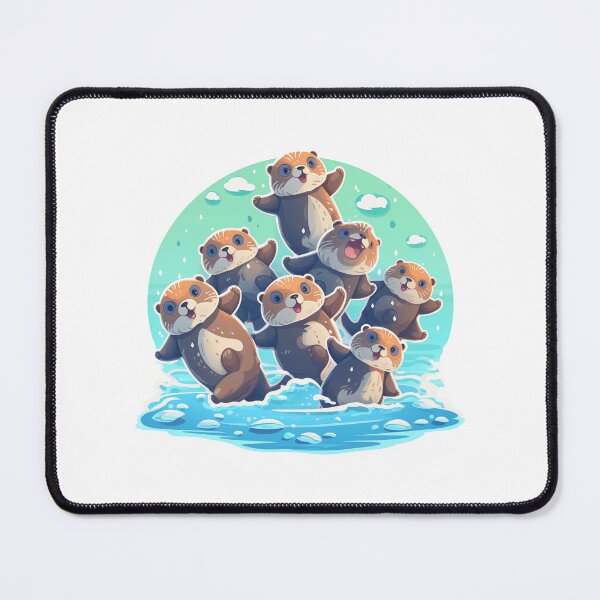 Item preview, Otter Obsessed? Redbubble Has Your Playful Aquatic Apparel & More! designed and sold by digizonebydas.