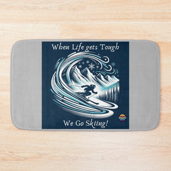 Item preview, When Life gets Tough We Go Skiing designed and sold by HonestusValere.