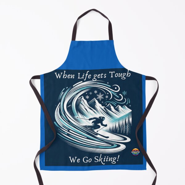 Item preview, When Life gets Tough We Go Skiing designed and sold by HonestusValere.