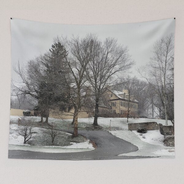 Item preview, Snowy Day at the Sullivan House in Hershey's Mill, PA designed and sold by Polly Peacock.
