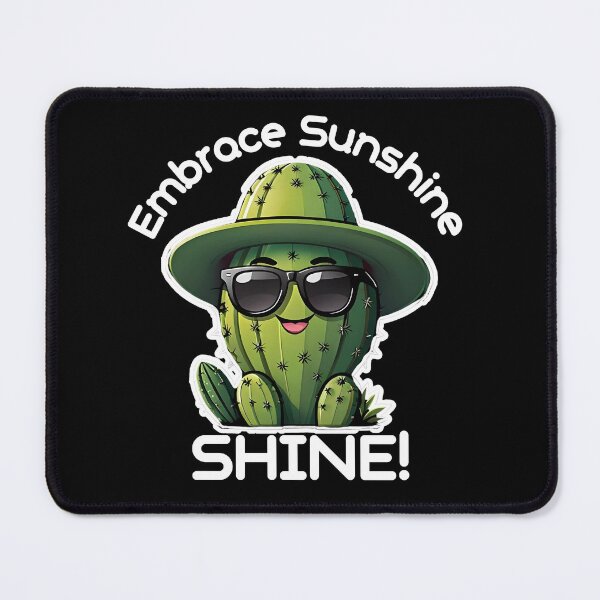 Item preview, Cactus Elegance: Shine Bright, Naturally! designed and sold by ArchVibe.