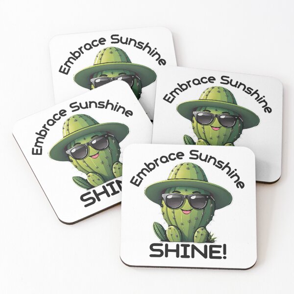 Item preview, Cactus Elegance: Shine Bright, Naturally! designed and sold by ArchVibe.