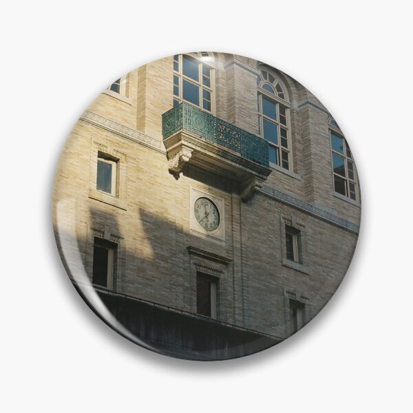 Item preview, Boston: Boston Public Library Courtyard, Clock designed and sold by rmokpostcards.