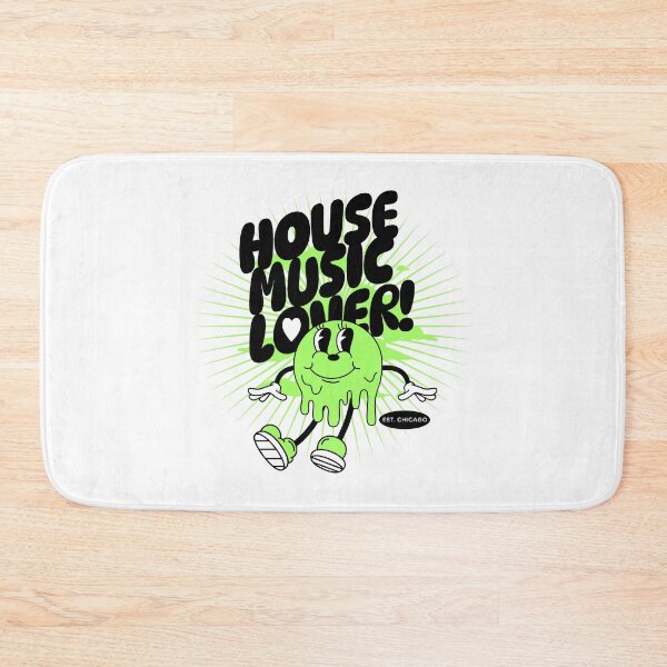 Item preview, HOUSE MUSIC  - Lover Melting Mascot (Green/Black)  designed and sold by Discothreadz.