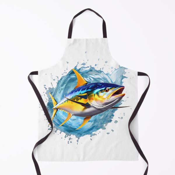 Item preview, Tuna splash geometric designed and sold by Cardsurveyors.