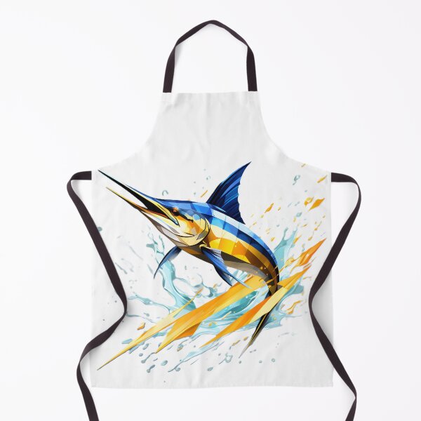 Item preview, Geometric swordfish  designed and sold by Cardsurveyors.